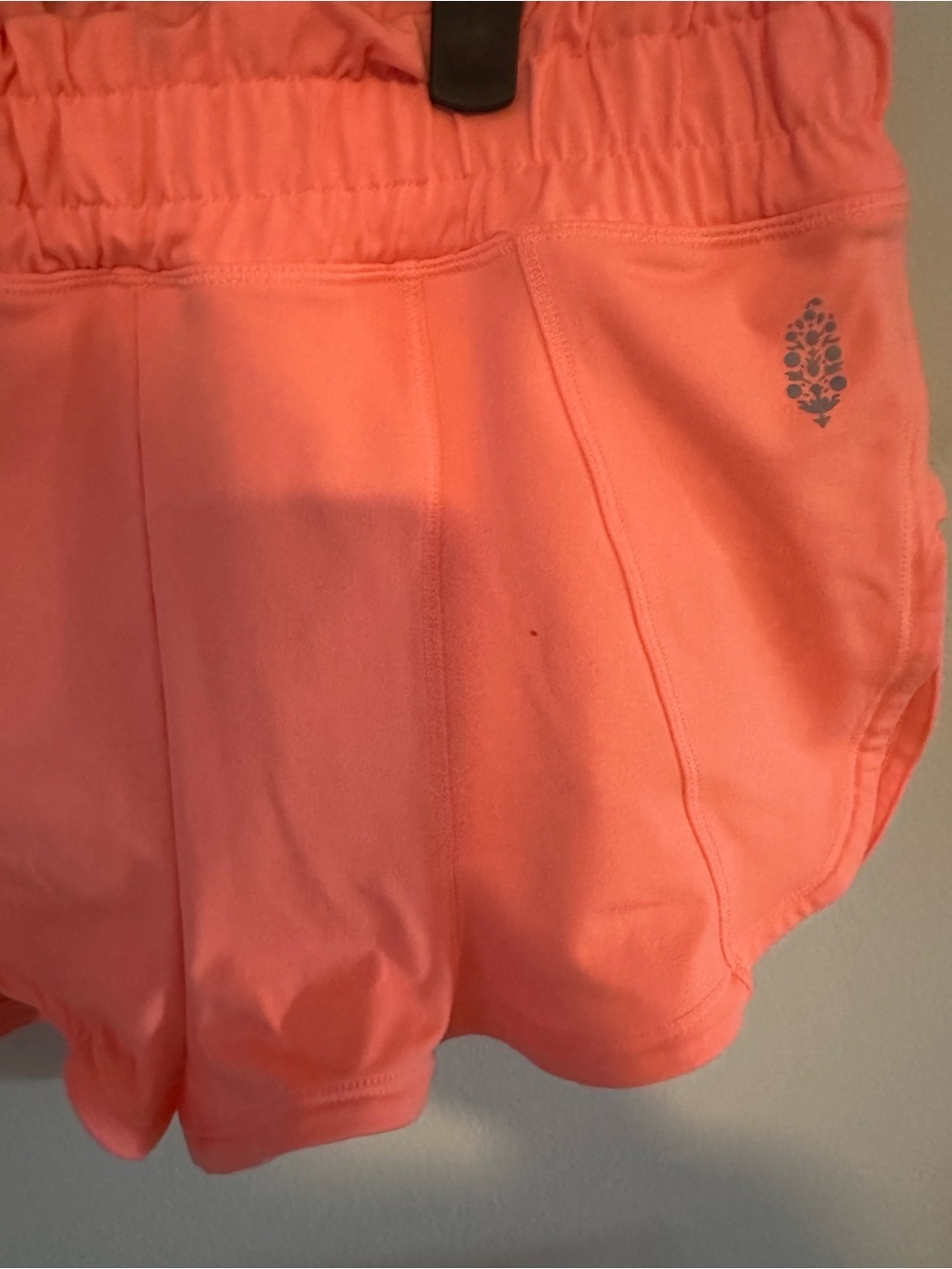 FP Movement Coral Peach Athletic Running Shorts - medium - Picture 2 of 8